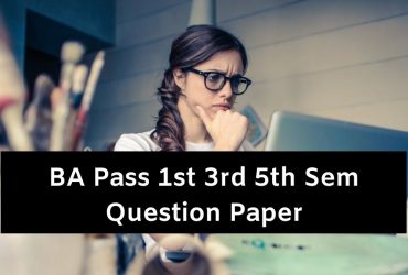 BA Pass Question Papers