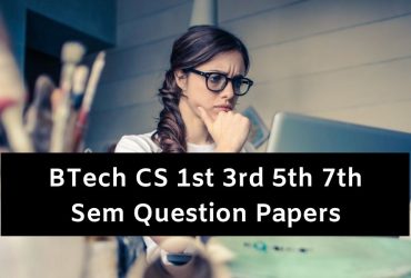 Mdu BTech Question Papers