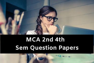 MCA Question Papers